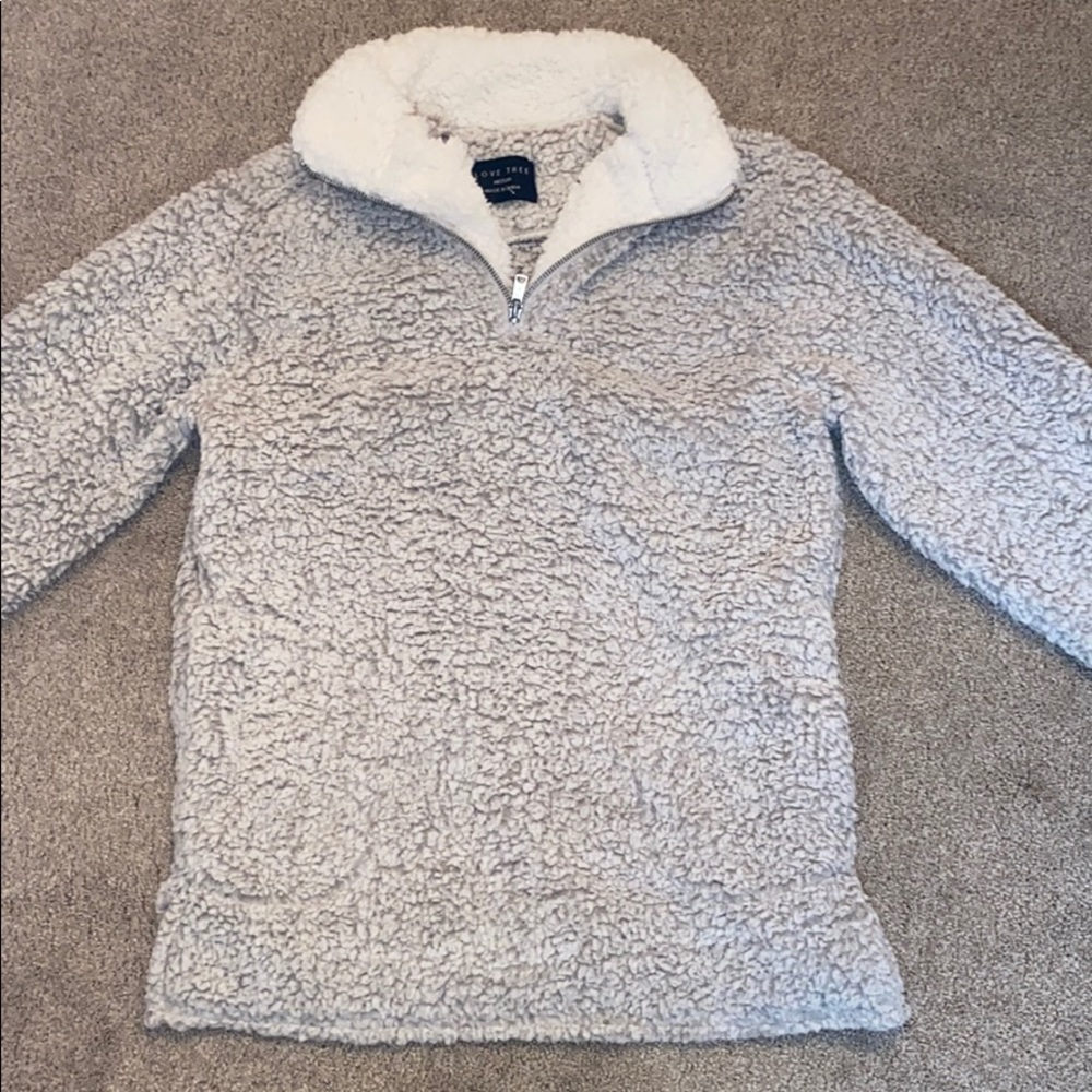 Fuzzy pullover